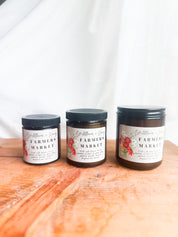 Farmers market scented candle