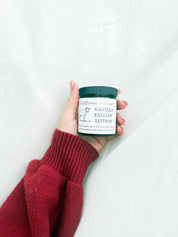Whipped vanilla tallow lotion