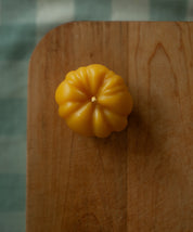 Pumpkin candle