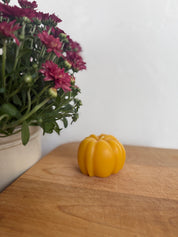Pumpkin candle
