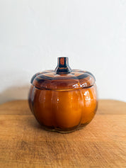 Large amber pumpkin