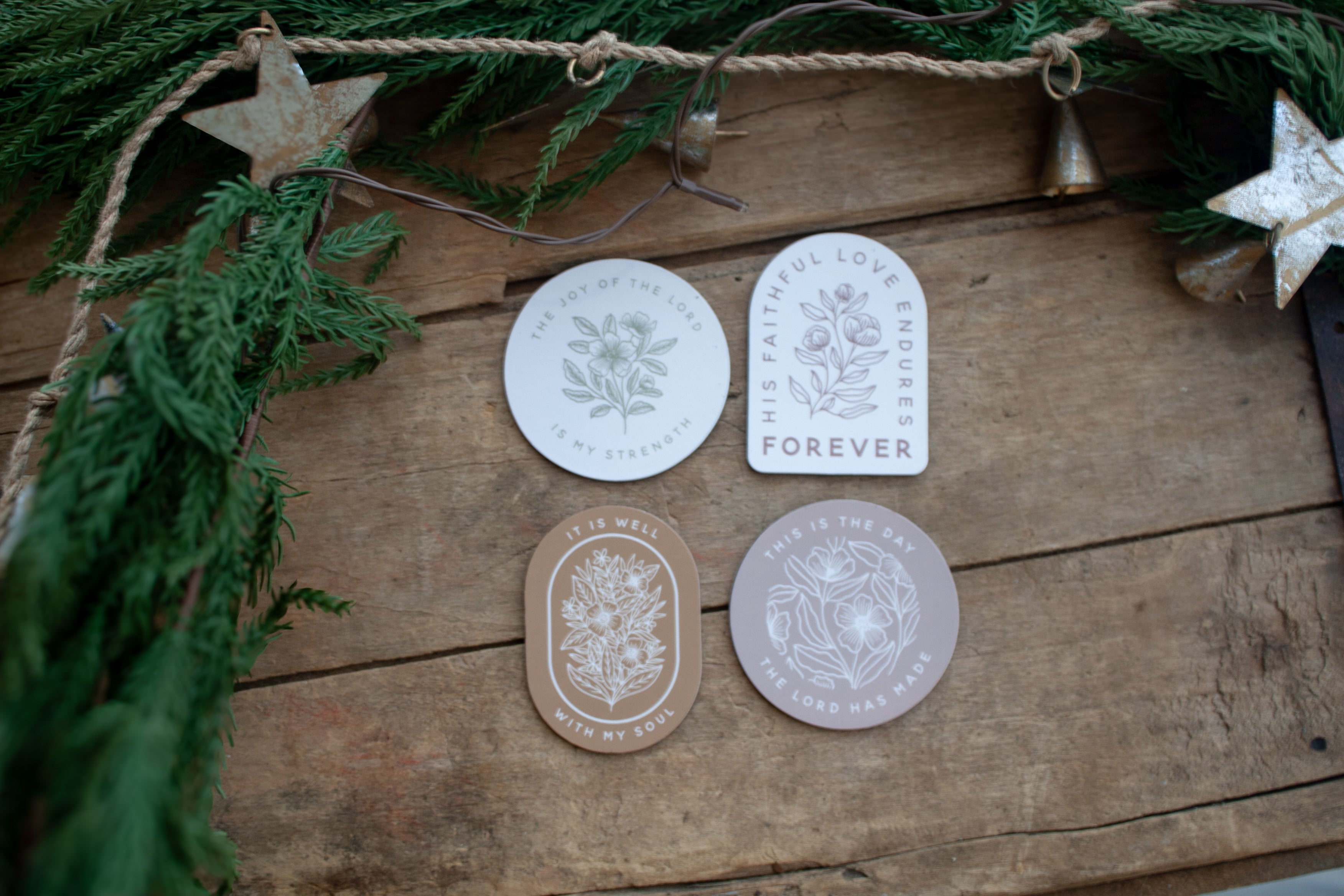 Floral Encouragement Magnet Collection