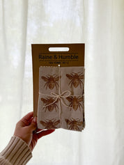Mustard Honey Bee Tea Towel Pack