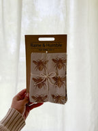 Mustard Honey Bee Tea Towel Pack