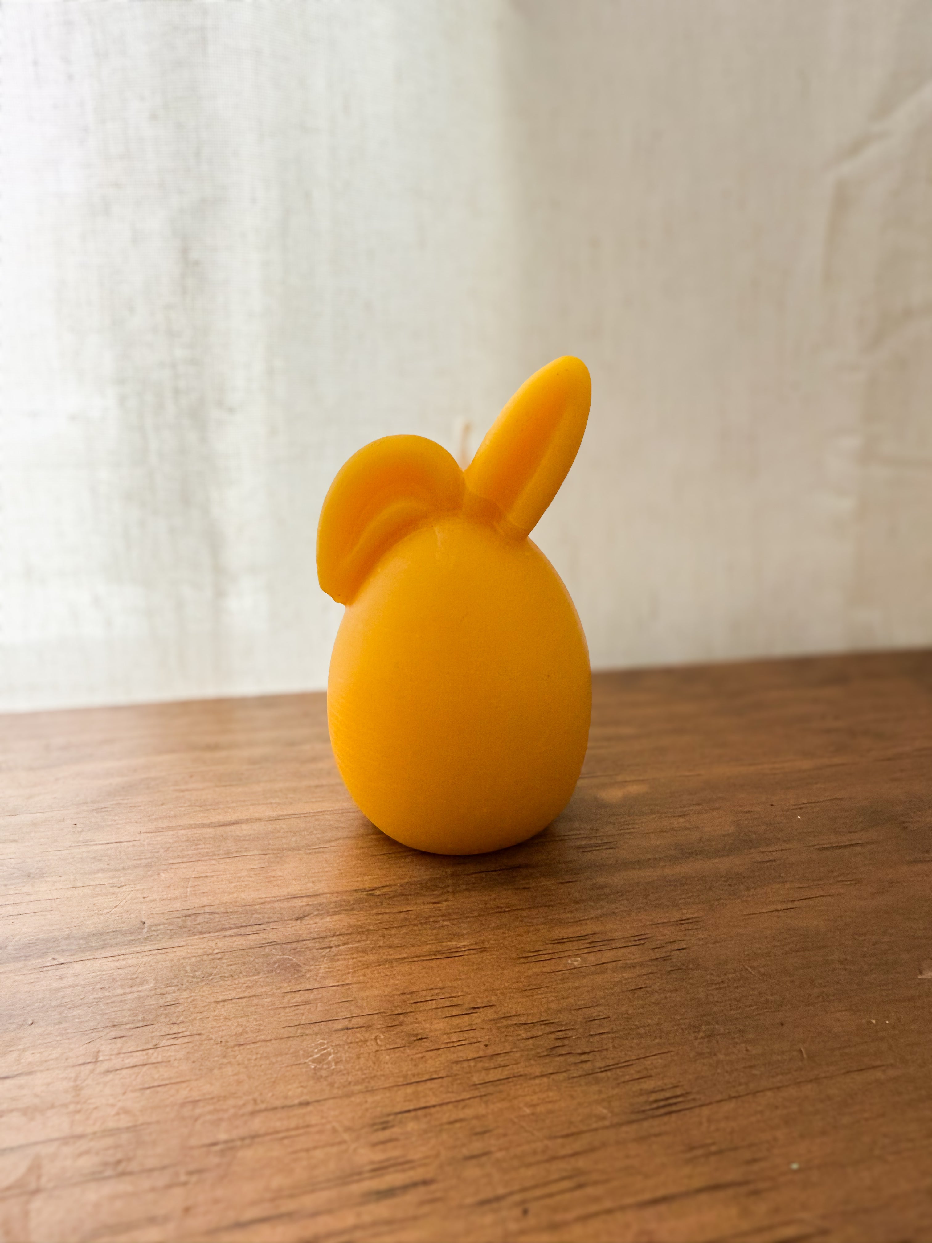 Bunny egg candle floppy ear