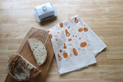 Pumpkin and Squash Fall Tea Towel