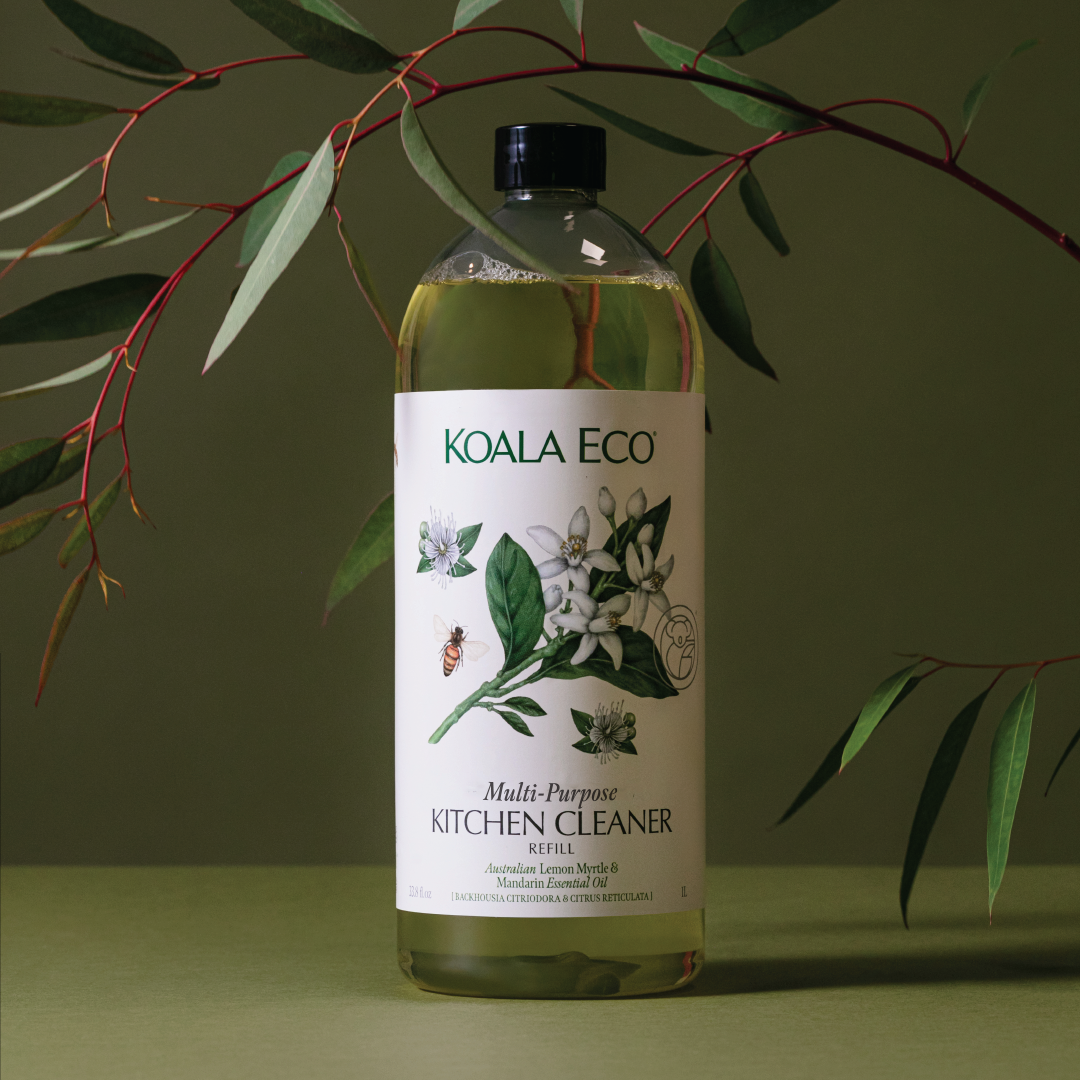 Kitchen Cleaner (Refill) - Lemon Myrtle & Mandarin - spray bottle not included.