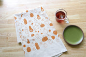 Pumpkin and Squash Fall Tea Towel