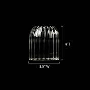 Clear Bud vase