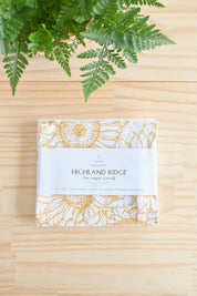 Sunflower Garden Tea Towel