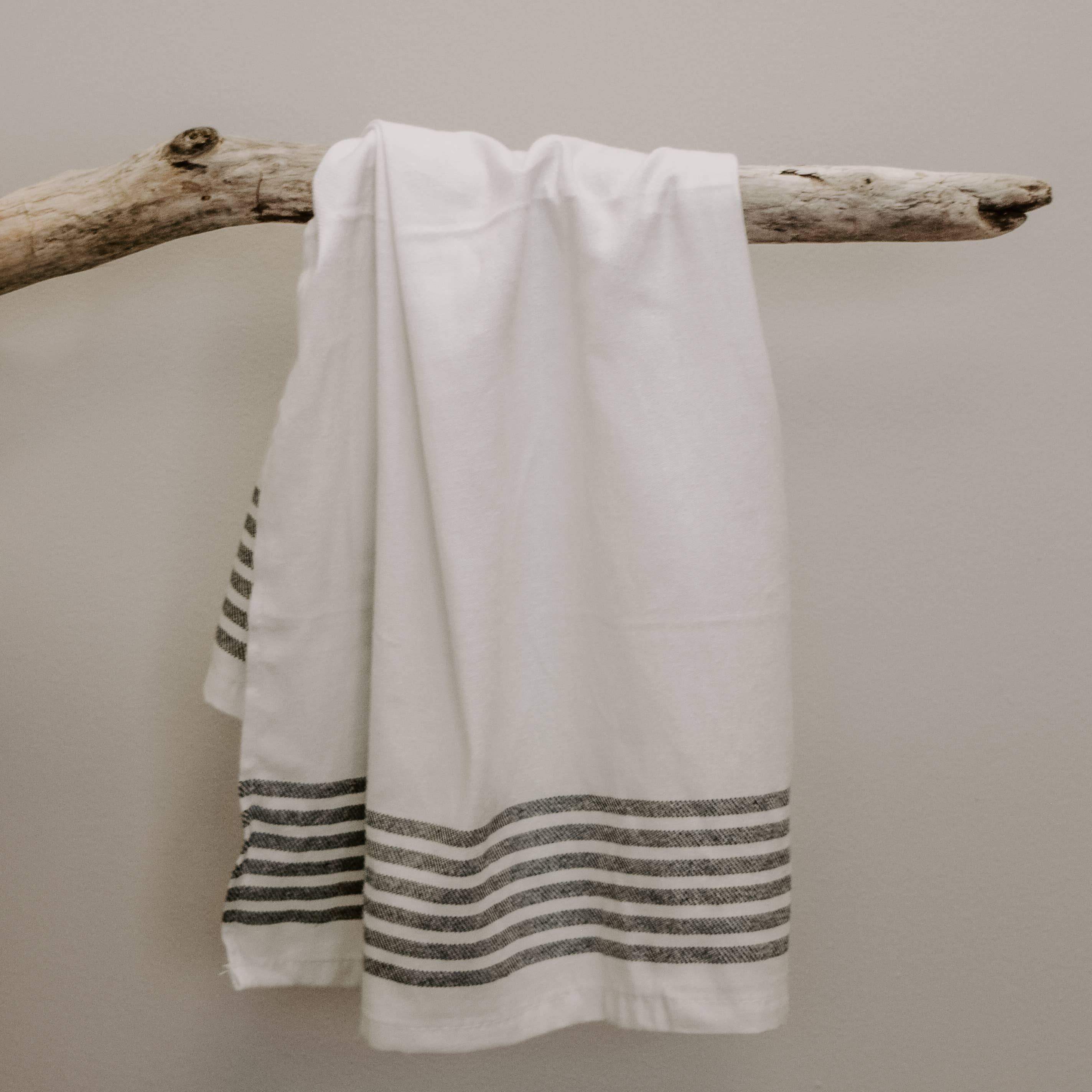 Striped 100% Cotton Hand Towe