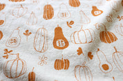 Pumpkin and Squash Fall Tea Towel