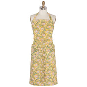 Heirloom Clematis Block Print Apron