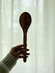 Olive wood simple spoon