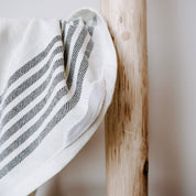 Striped 100% Cotton Hand Towe