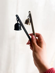 Antique Brass Bell Snuffer