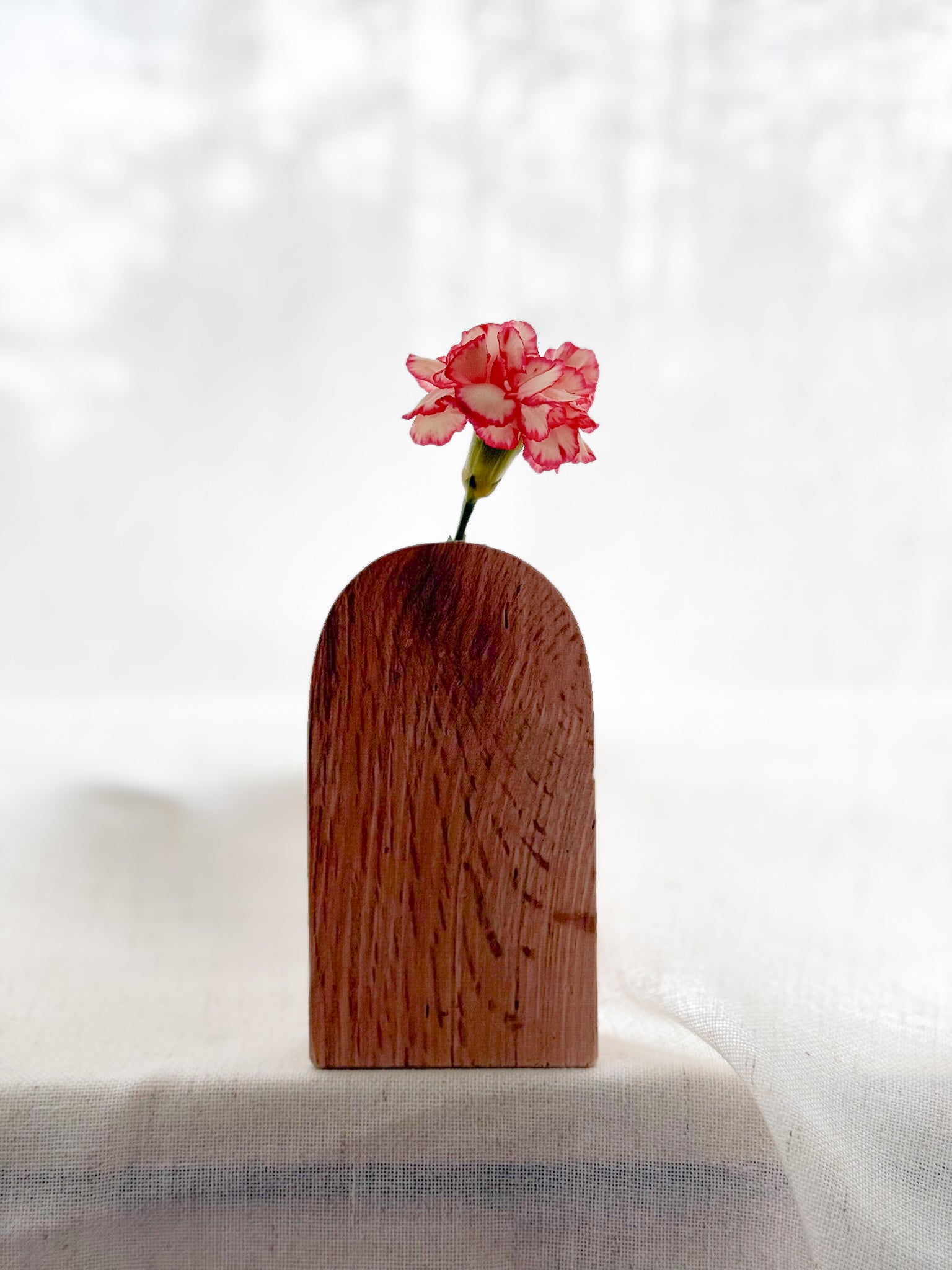 Wood Arched Bud Vases