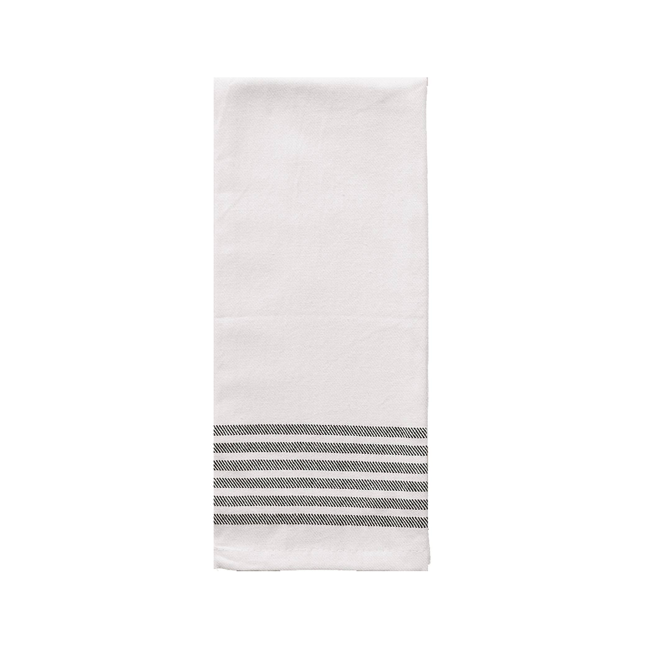 Striped 100% Cotton Hand Towe