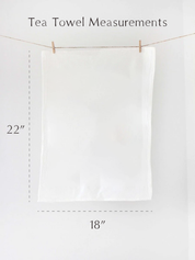 Sunflower Garden Tea Towel