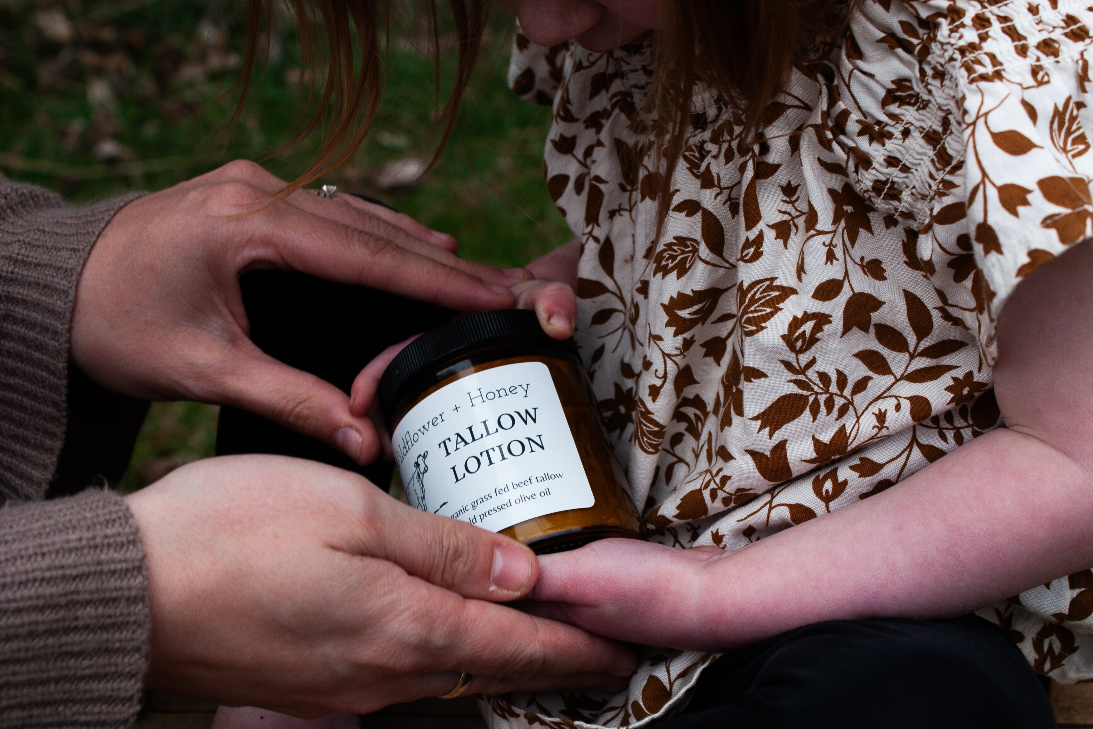 Whipped tallow lotion