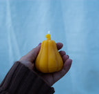 Pure beeswax gourd pear candle