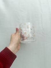 Mountain Wildflower Glass Mug