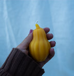 Pure beeswax gourd tapered candle