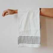 Striped 100% Cotton Hand Towe
