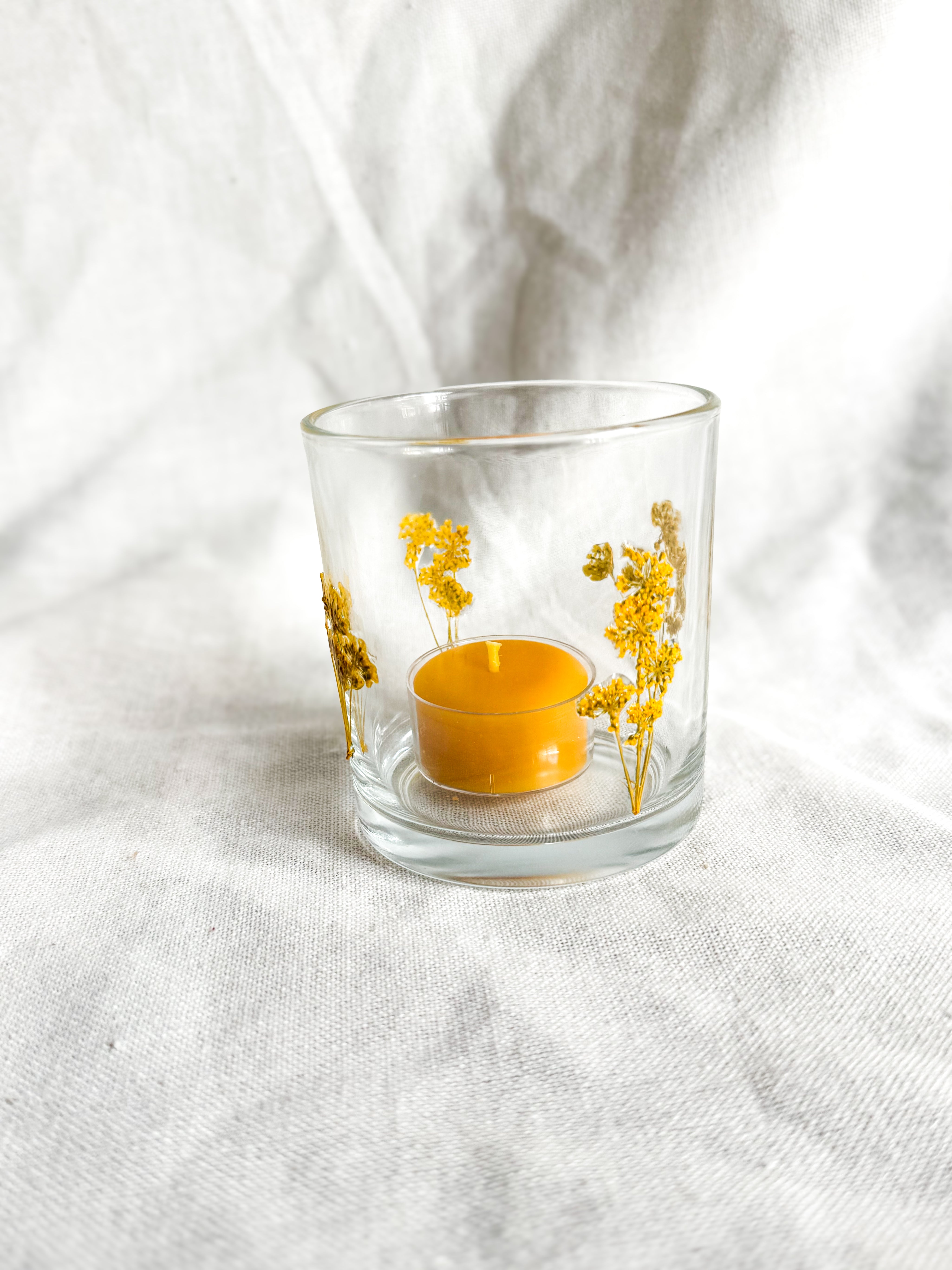 Stem Tealight Holder with one tealight