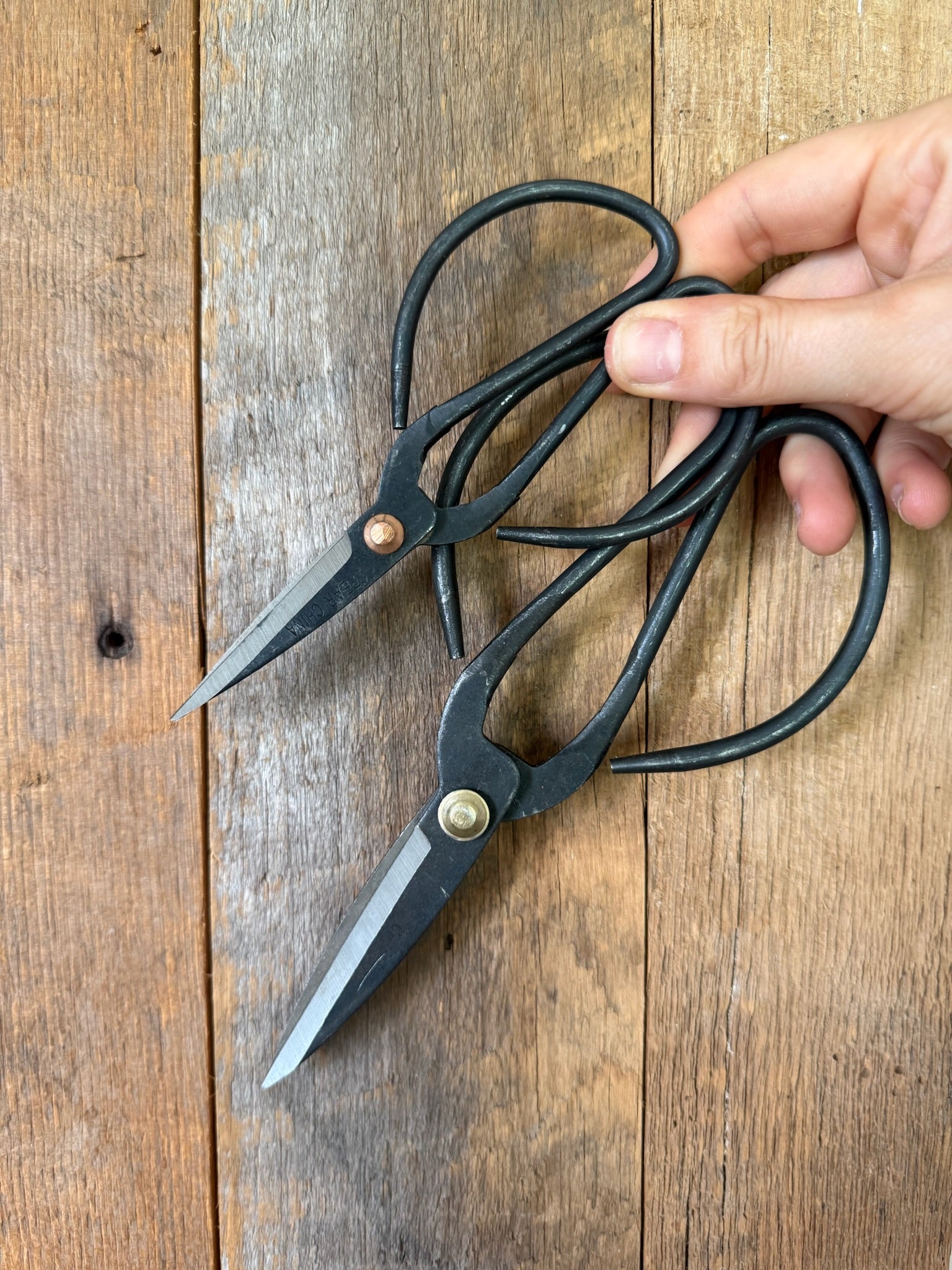 Black Metal Scissors | Vintage Inspired Shears