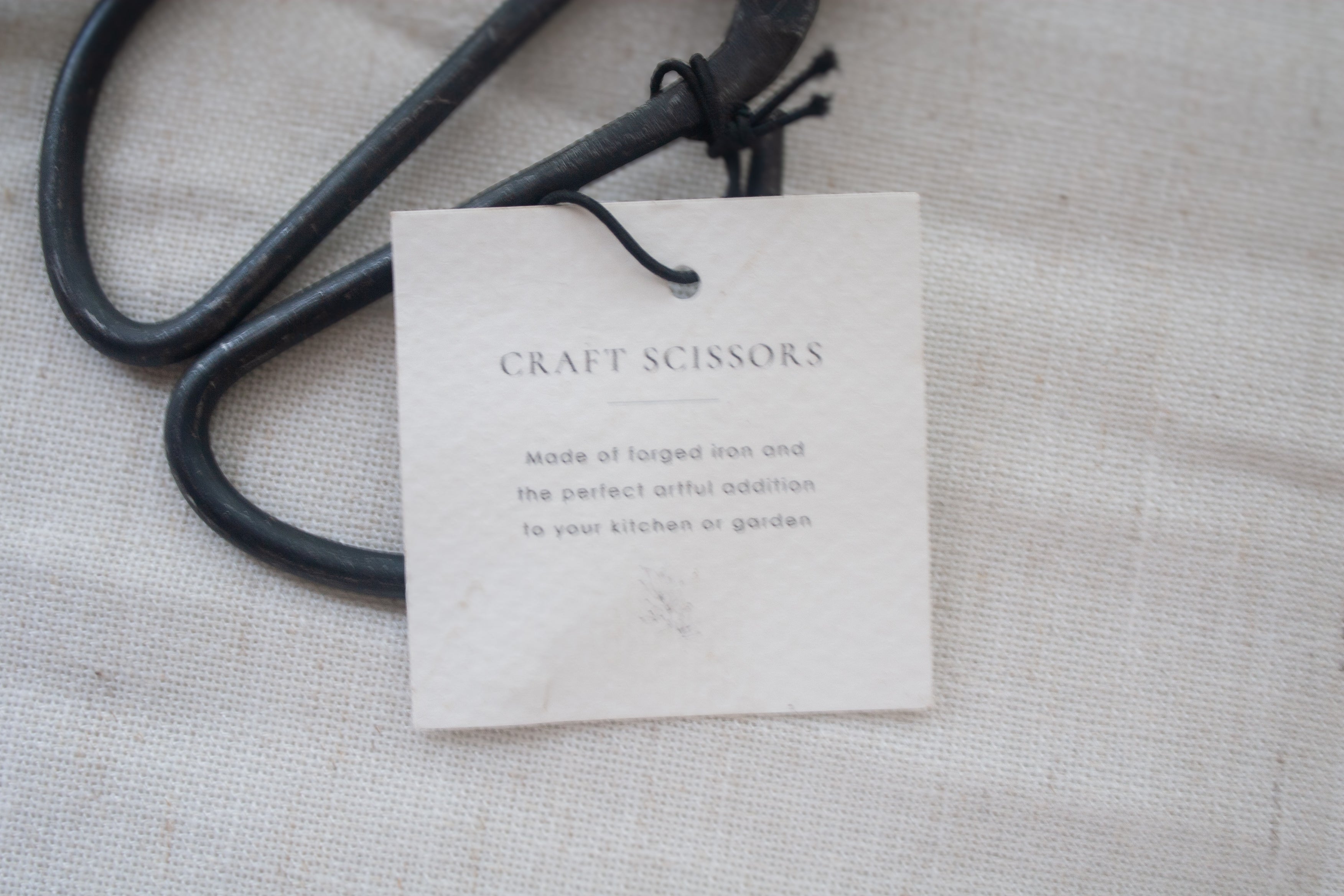 Black Metal Scissors | Vintage Inspired Shears
