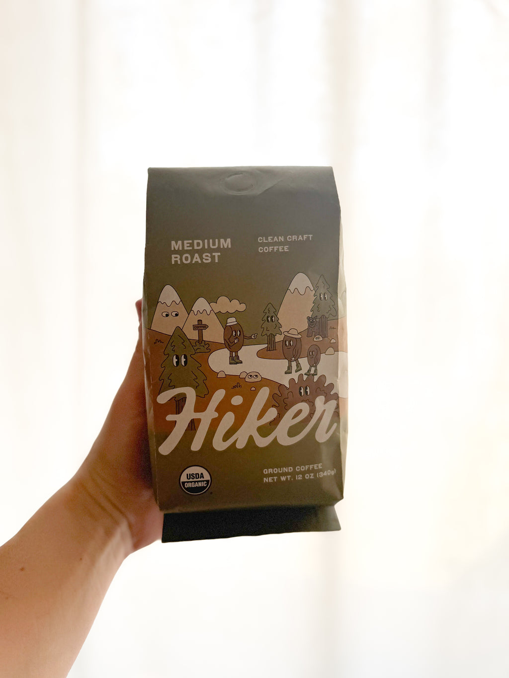 Organic Medium Roast, whole bean, 12oz, Mycotoxin-Free