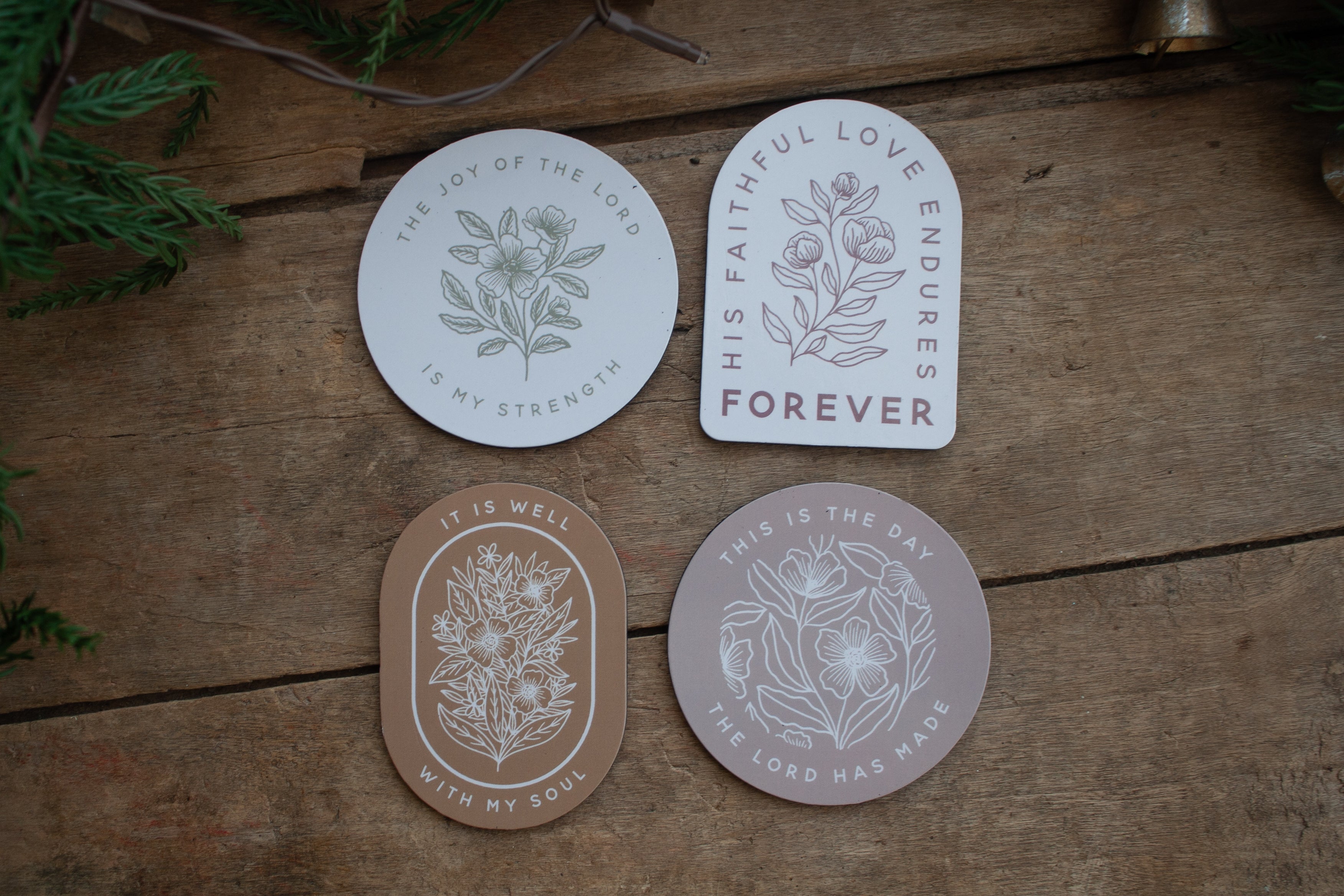 Floral Encouragement Magnet Collection