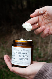 Restore tallow lotion