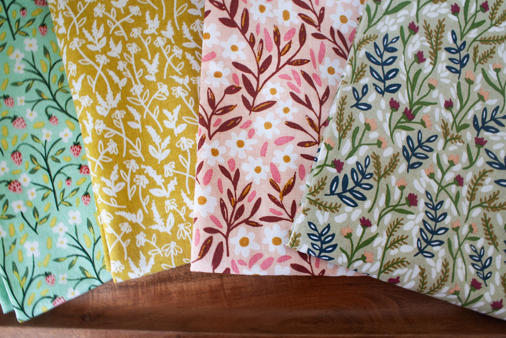 Tiny Floral Kitchen Towel Set