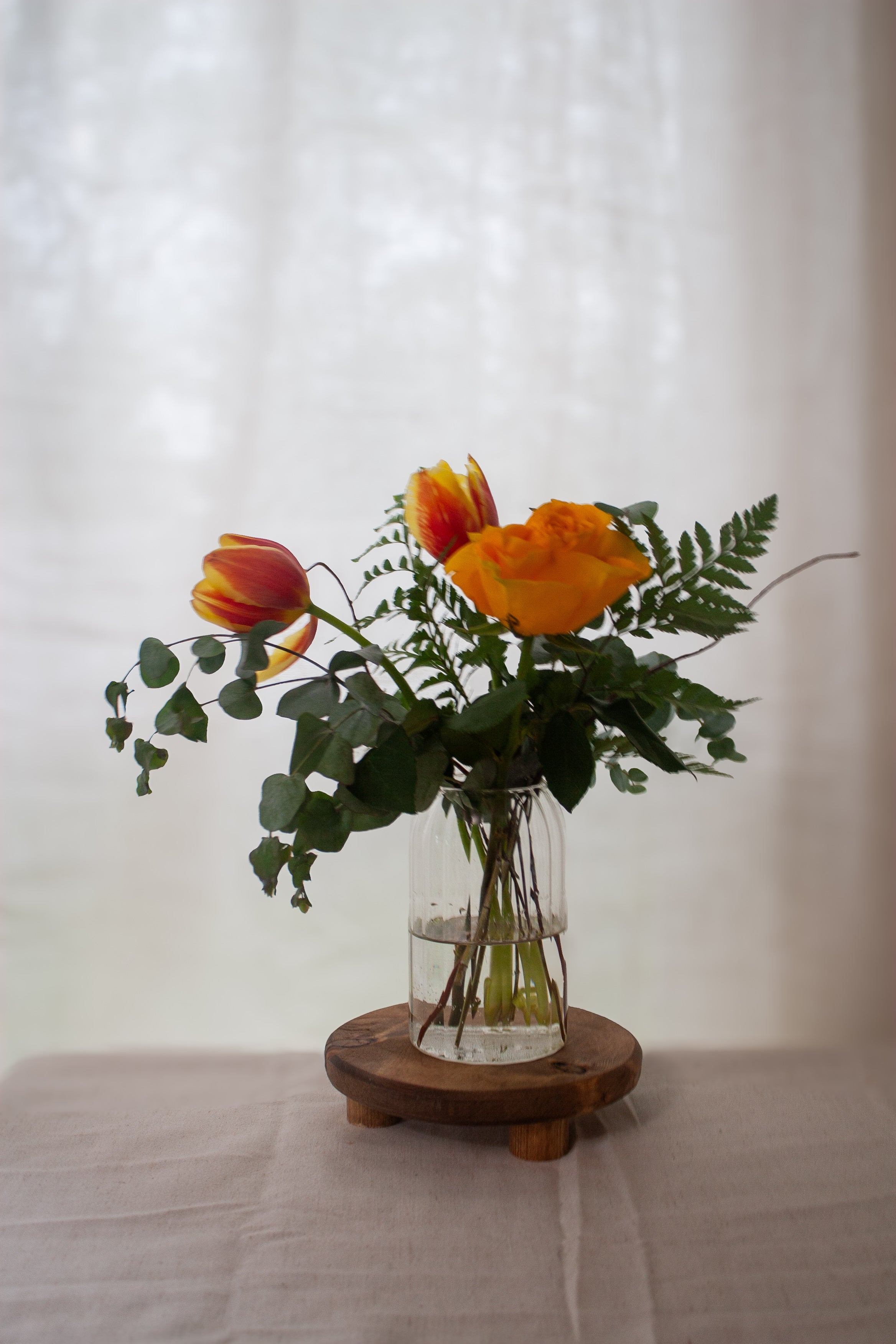 Clear Bud vase