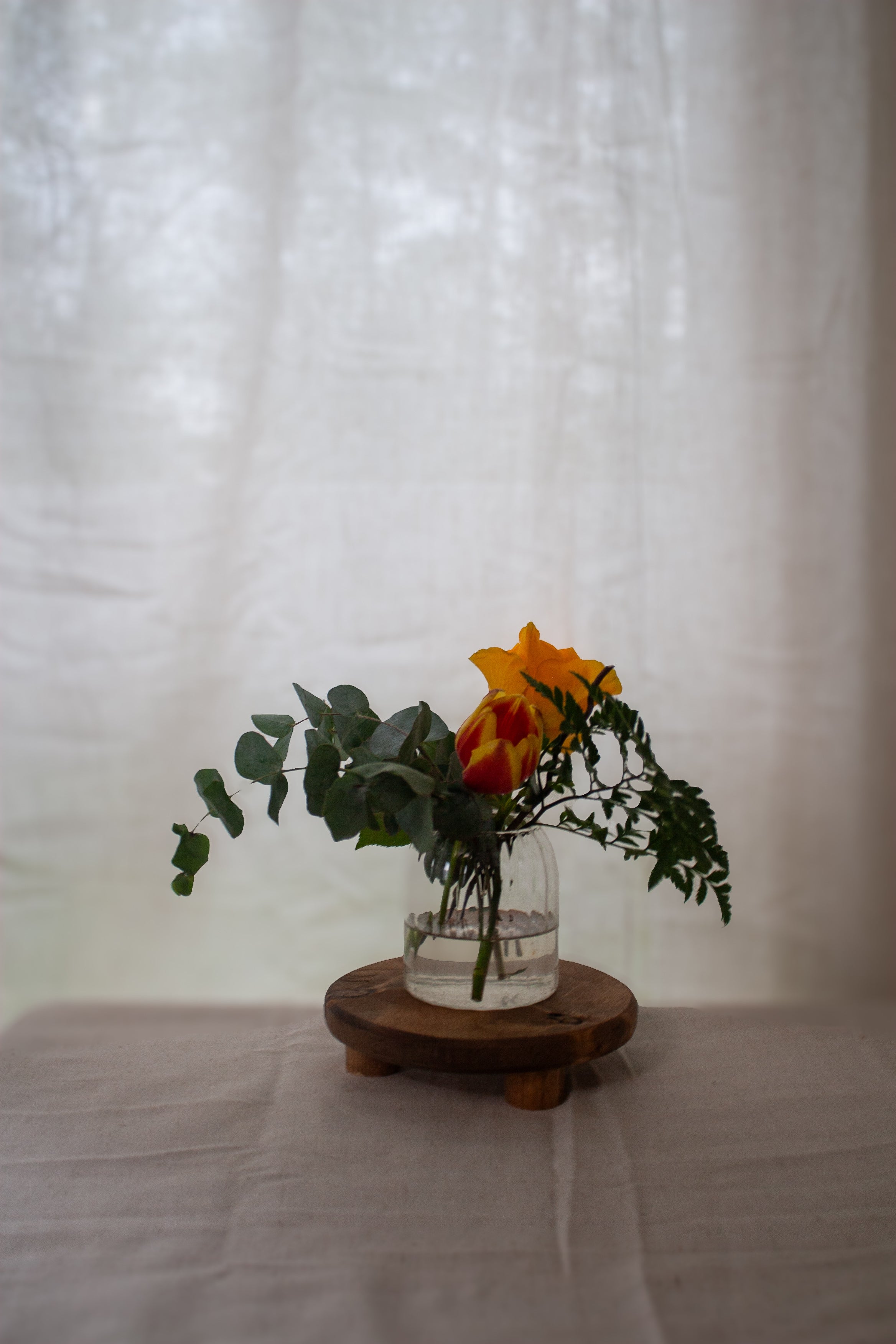 Clear Bud vase