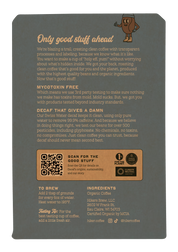 Decaf, Ground Coffee, 12oz, Mycotoxin-Free, Swiss Water