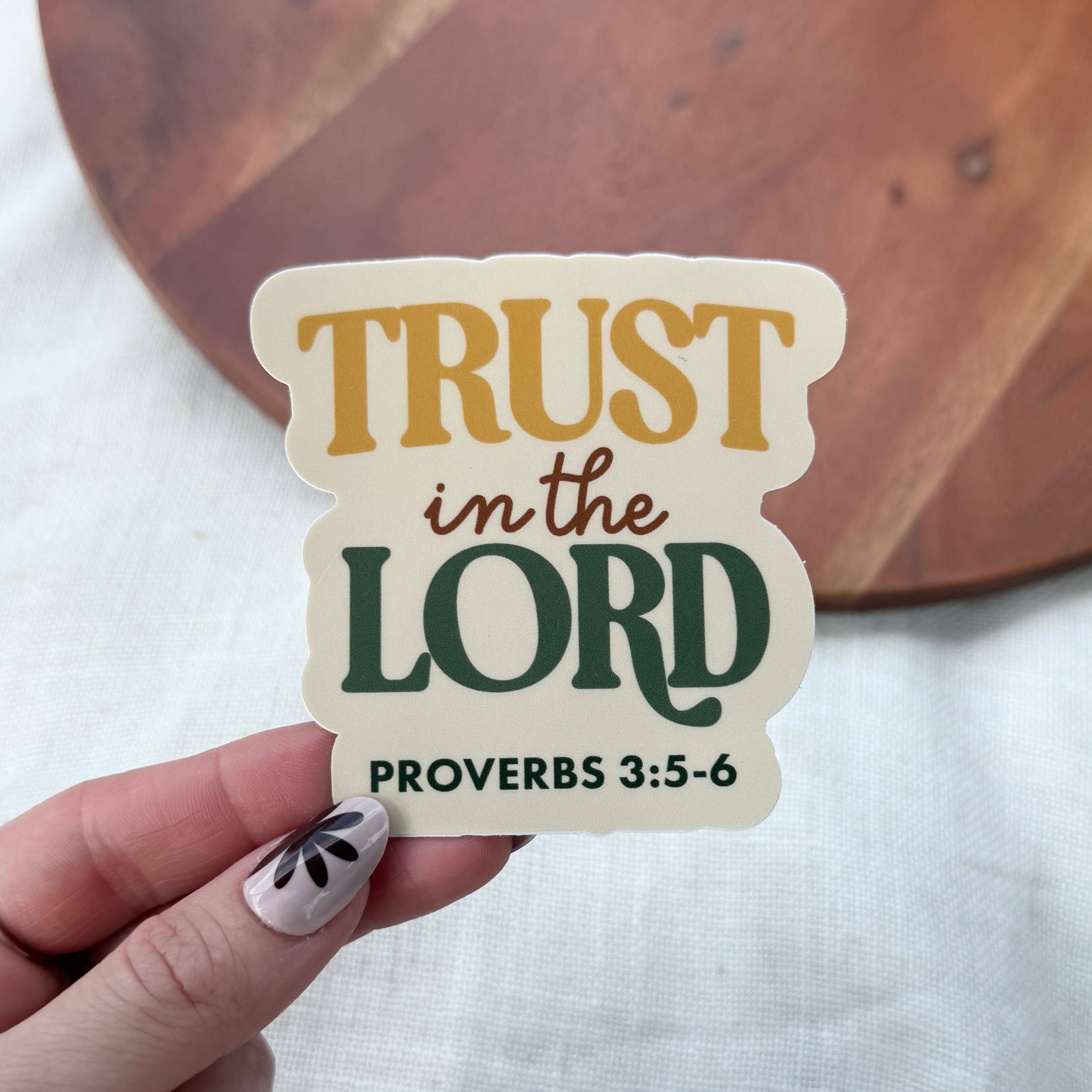 Trust in the Lord