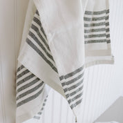 Striped 100% Cotton Hand Towe
