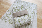 Root Vegetable, Cotton Handprinted Kitchen Towel