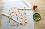 Pumpkin and Squash Fall Tea Towel