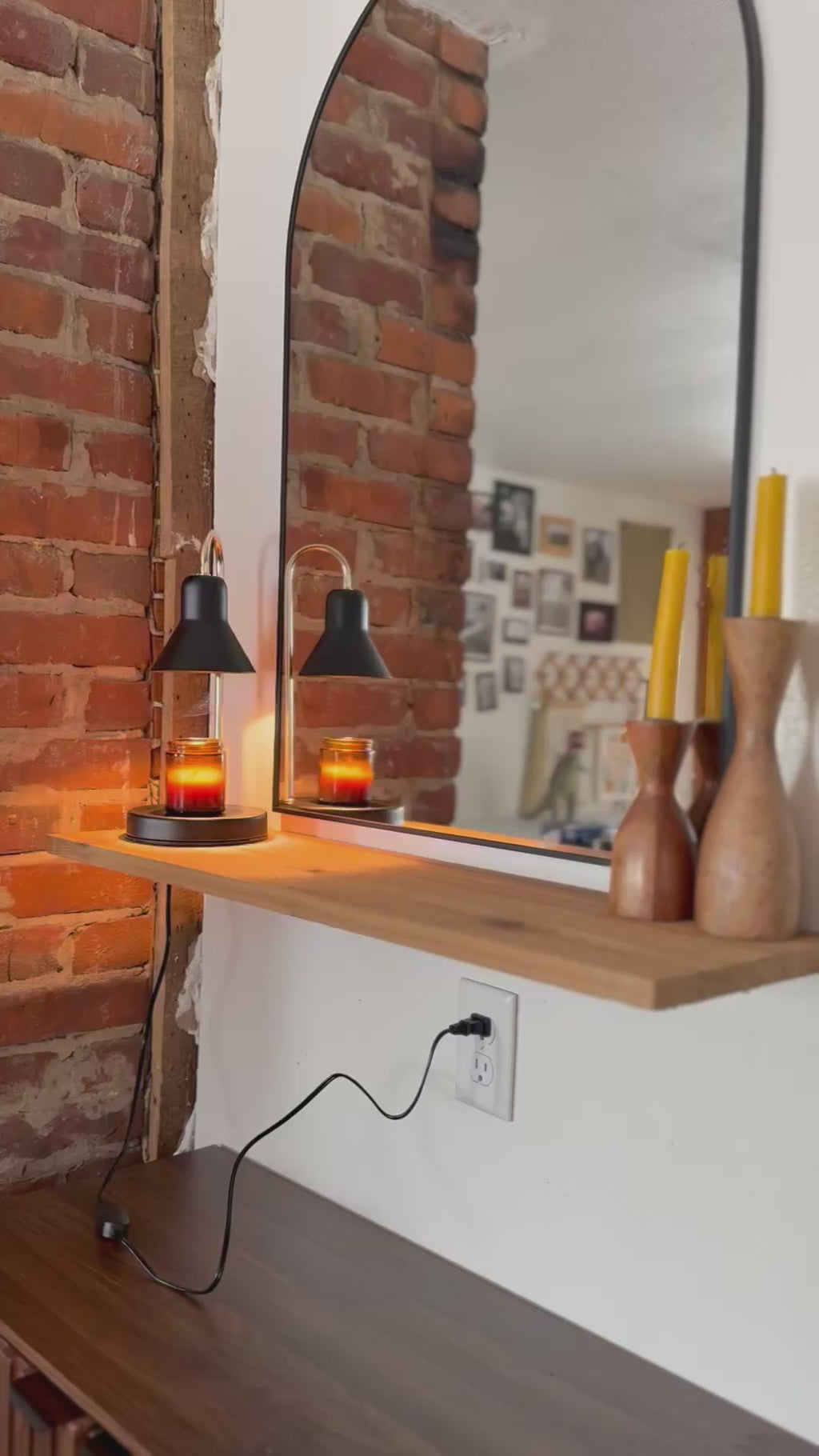 Electric Candle Warming Lamp