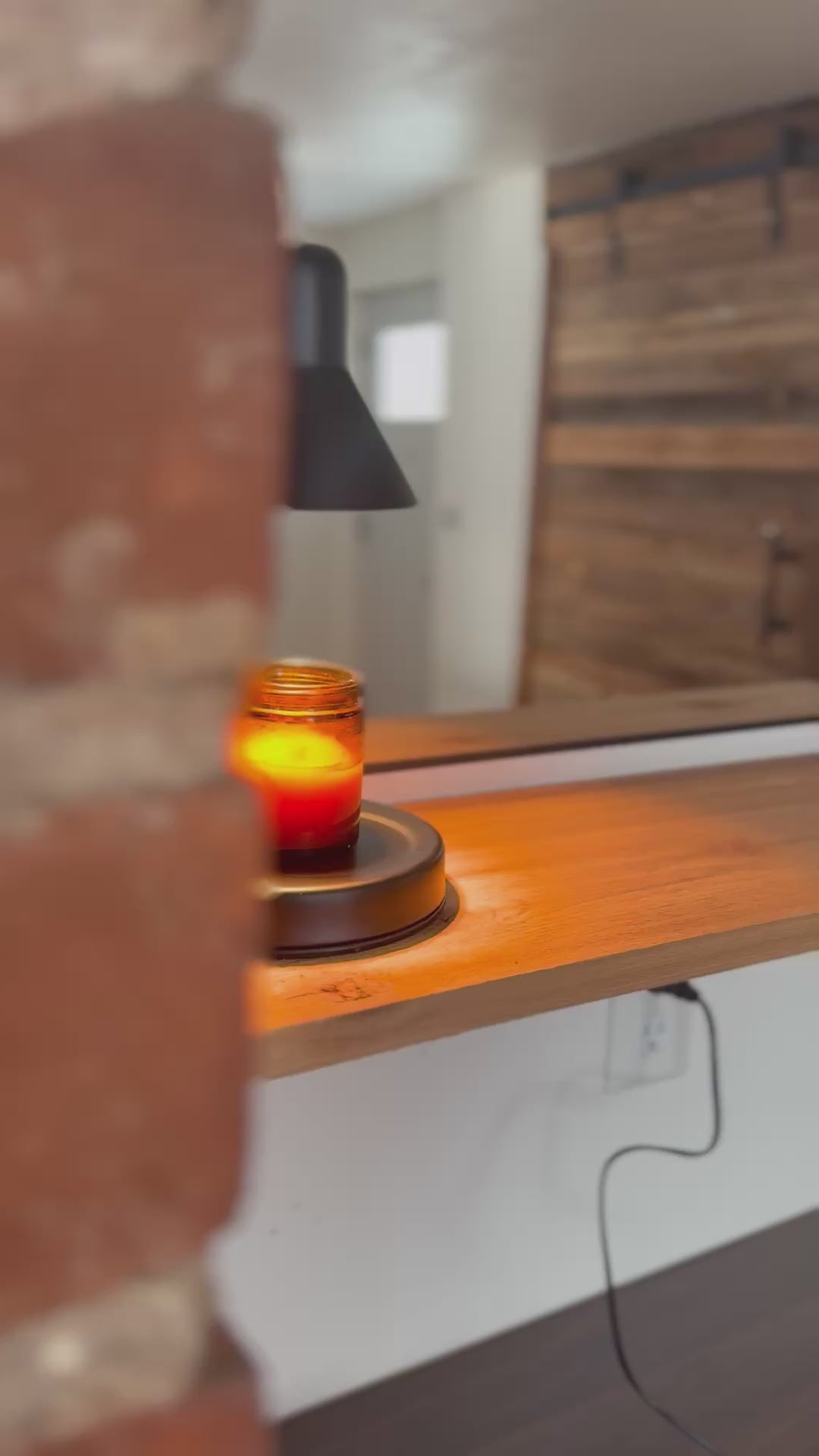 Electric Candle Warming Lamp