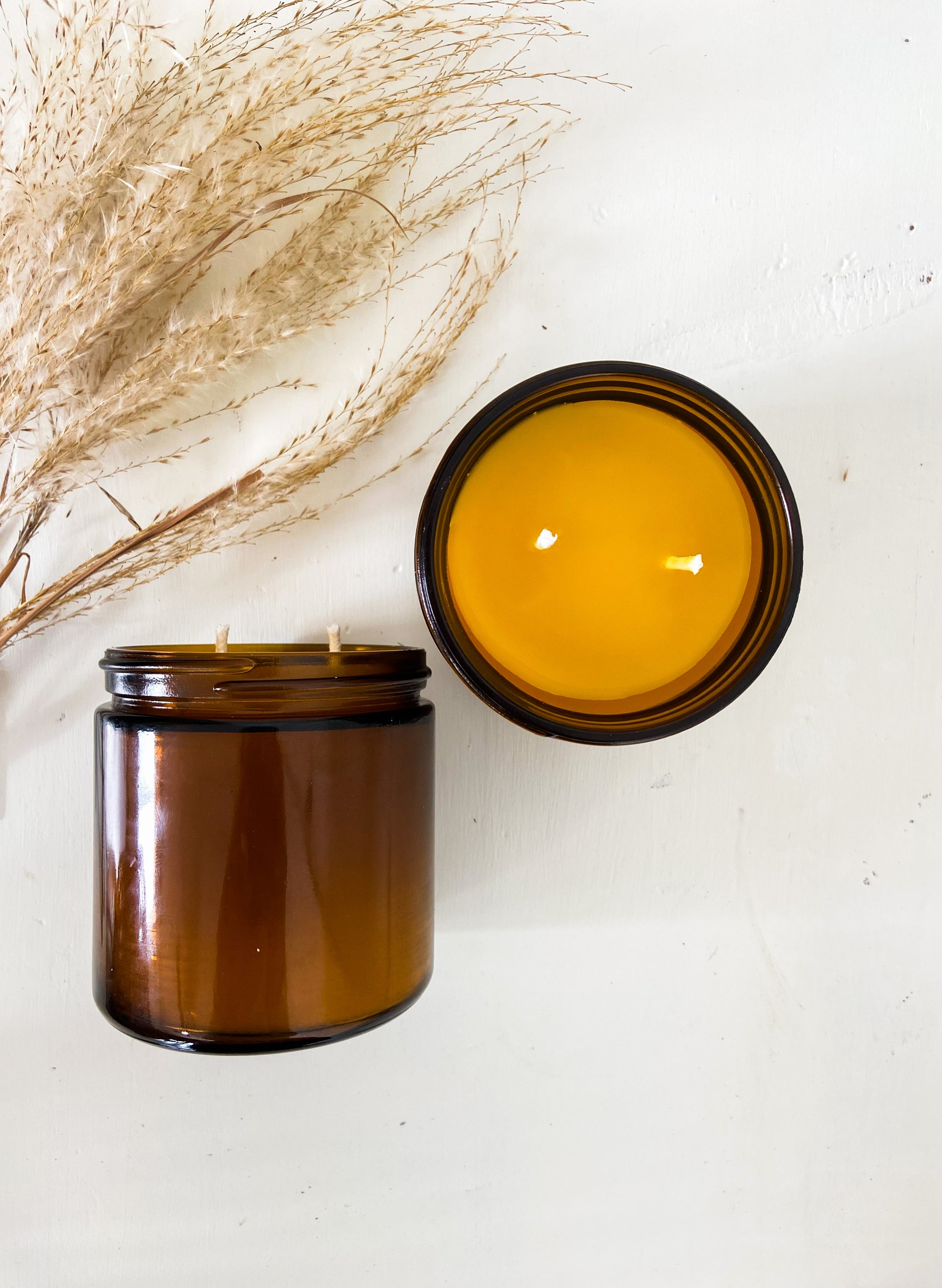 Natural Beeswax Jar Candle – Honey Candles Canada